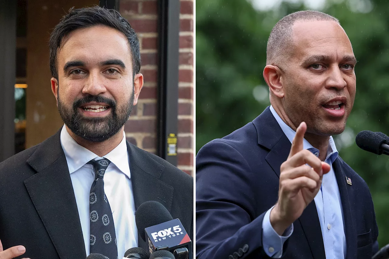 Zohran Mamdani meets with House Dem leader Hakeem Jeffries for second time -- but still doesn't get nod for mayor