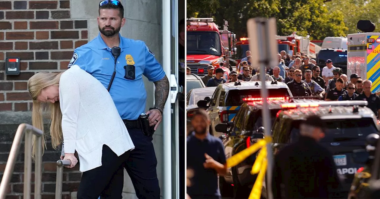 Weston, 10, såg vännen bli skjuten: Var så rädd