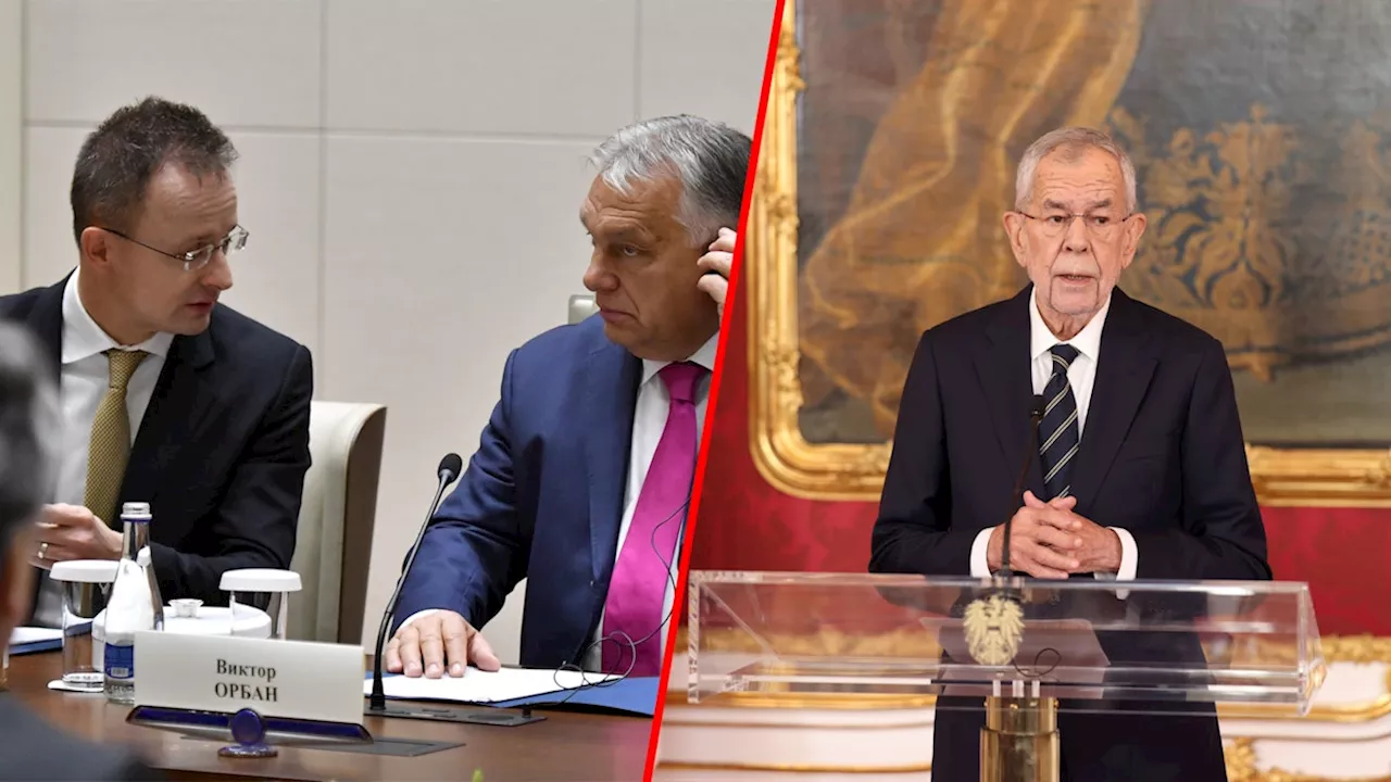 Heftiger Streit – Orban-Minister fetzt sich mit VdB