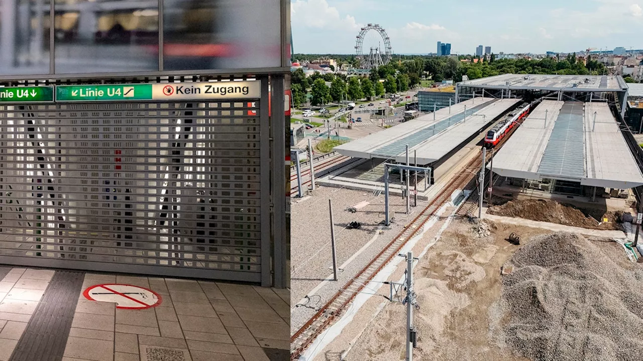  Mega-Baustellen an Wiener Öffis enden