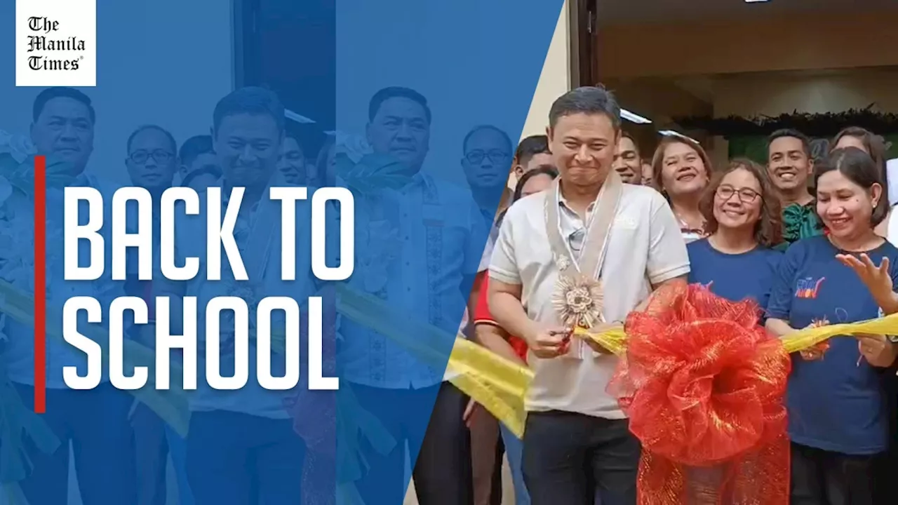 WATCH: Angara leads inauguration of Alternative Learning Center in Bicol
