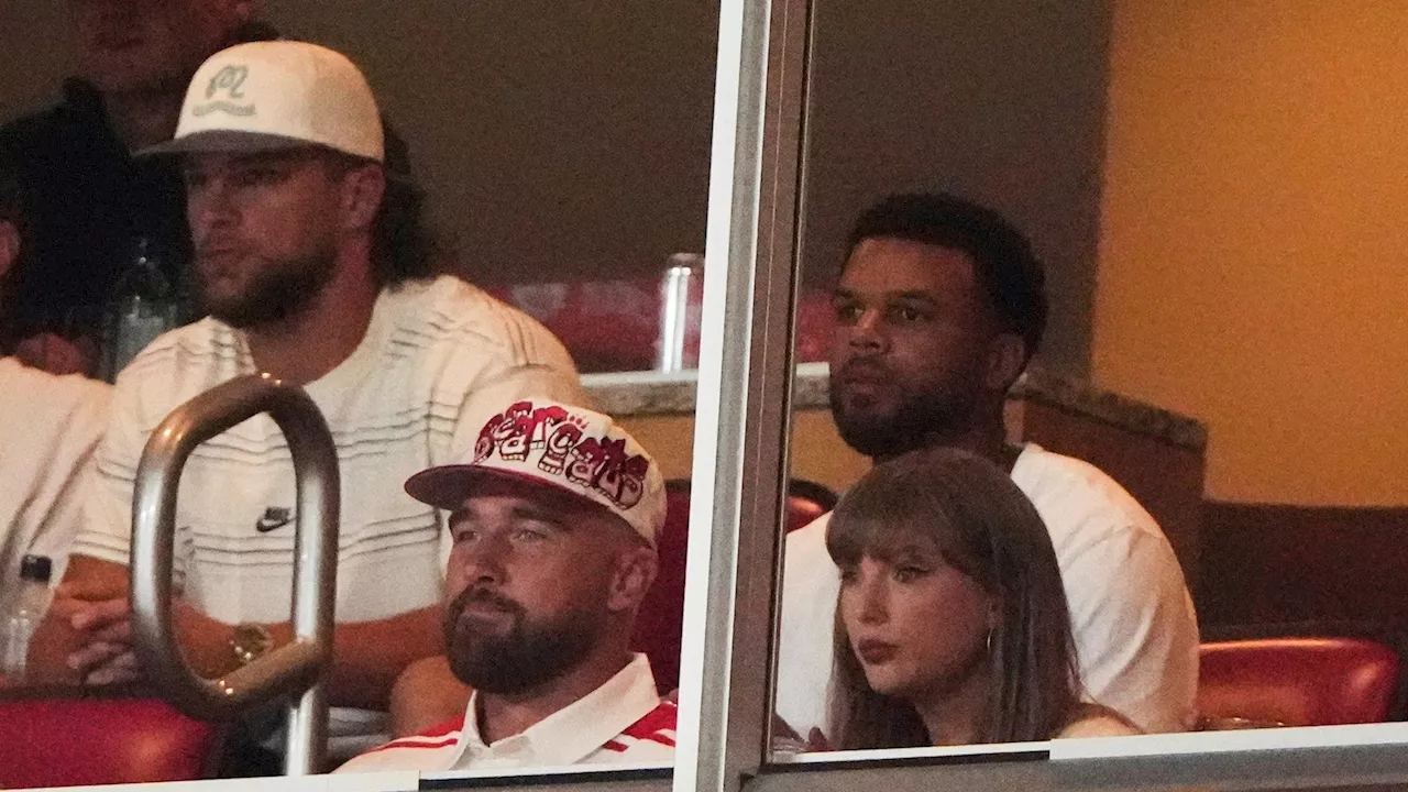 Travis Kelce and Taylor Swift attend Nebraska-Cincinnati game after engagement