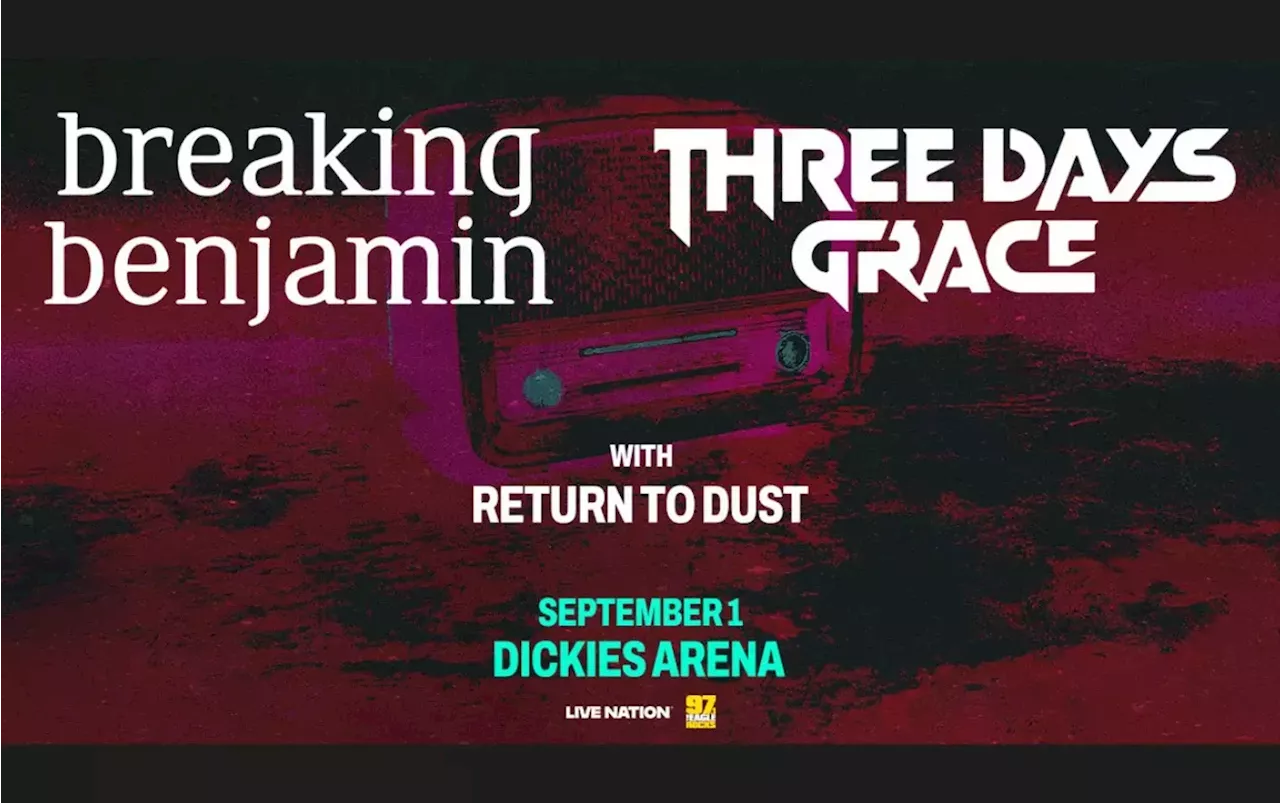 Win 2 tickets to Breaking Benjamin & Three Days Grace!