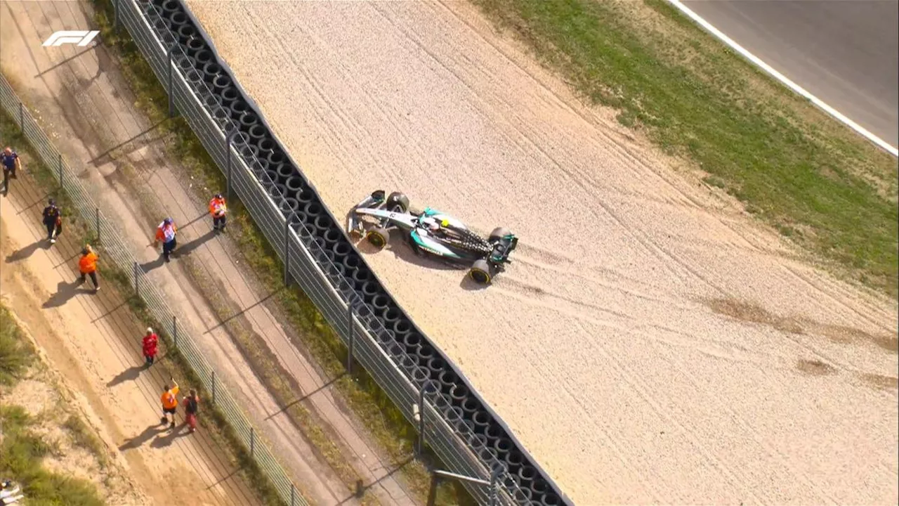 LIVE F1 Olanda, FP1: testacoda di Hamilton, Antonelli in ghiaia