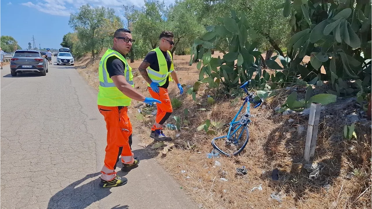 Tre ciclisti travolti e uccisi da un'auto a Terlizzi