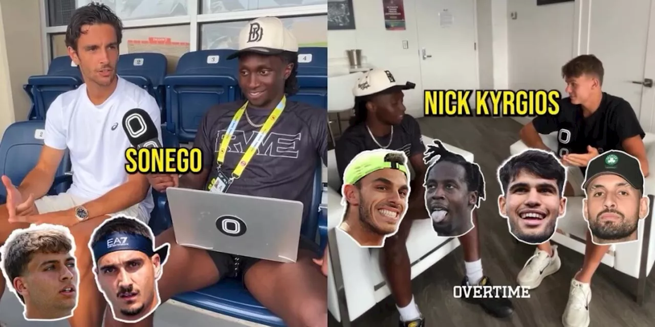 Nessuno mette Sinner tra i tennisti più simpatici, nemmeno Musetti. E invece c'è Kyrgios...