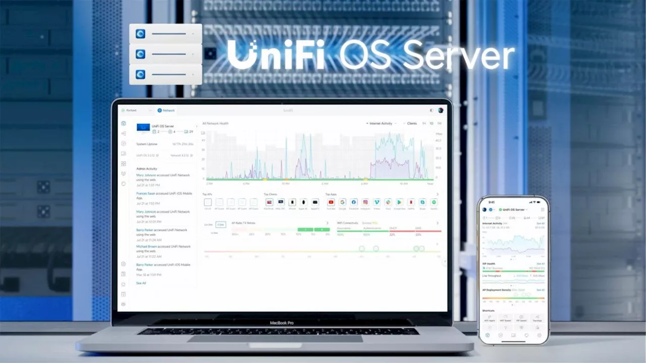 UniFi OS: Ubiquiti brings network operating system for its own server