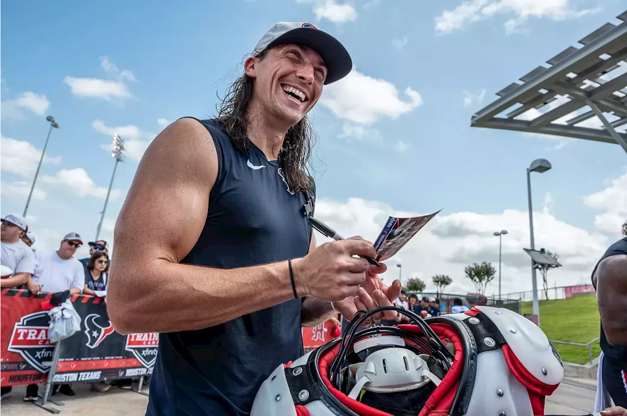 Iron Sharpens Iron at Texans Training Camp
