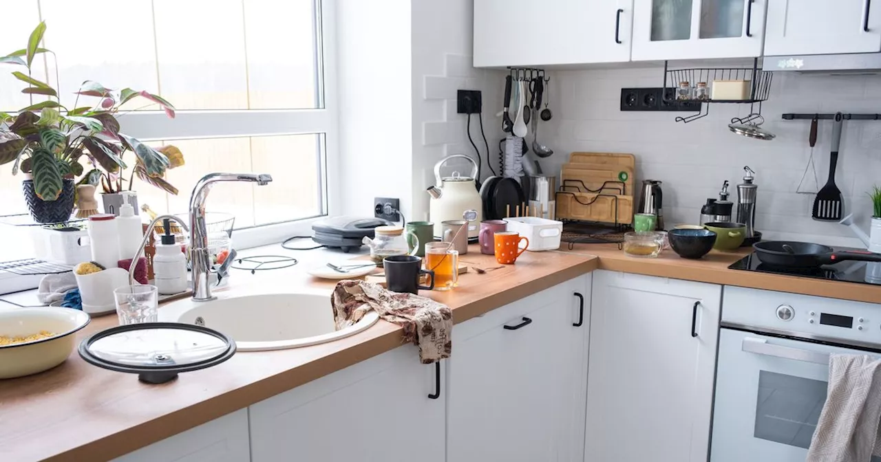 'I'm a professional cleaner, I always start with one task when tackling kitchen'