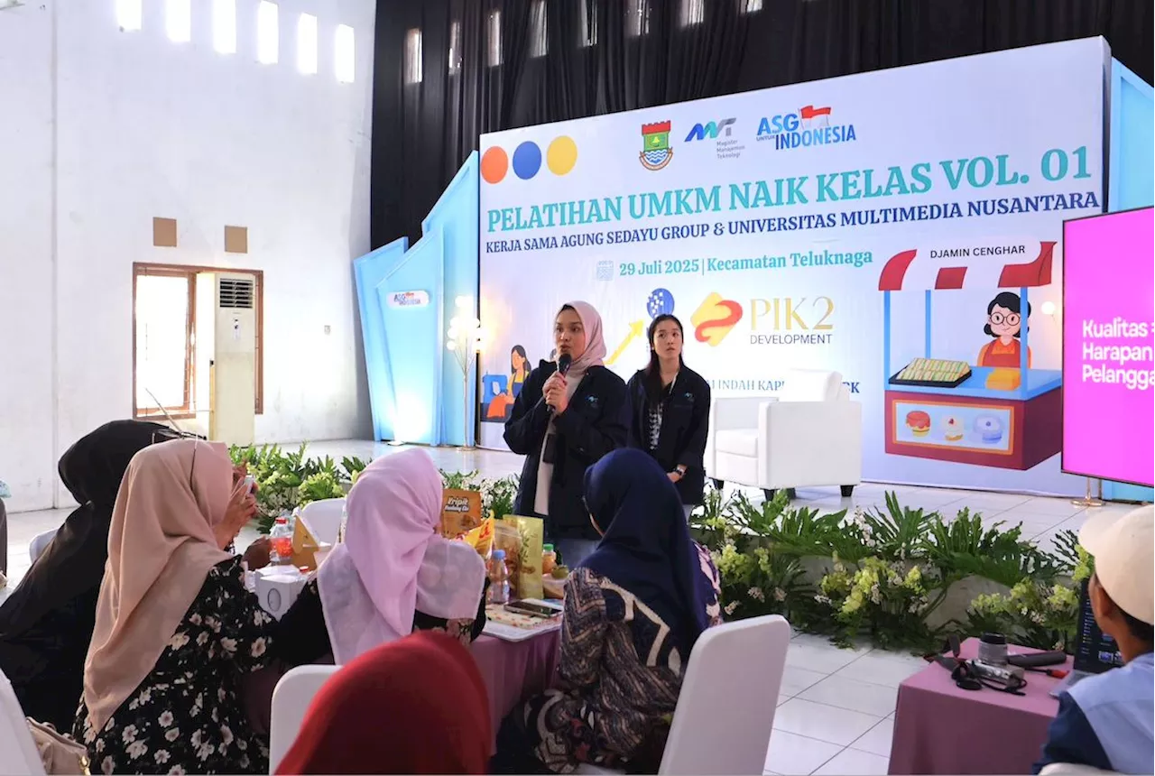 Gelar Pelatihan Digital, PIK2 Dorong UMKM Teluknaga Merambah Pasar Nasional