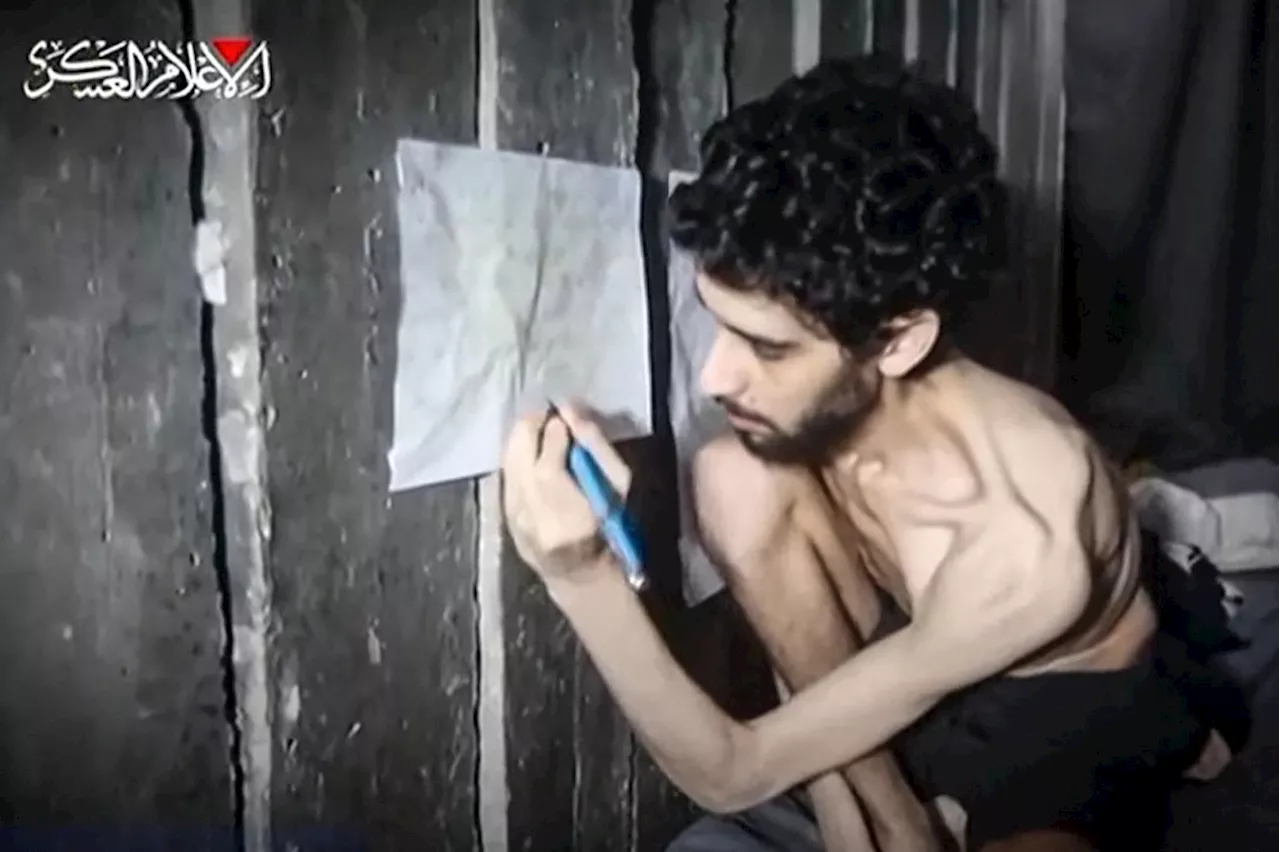 Israel PM says in 'profound shock' over hostage videos as families demand swift action