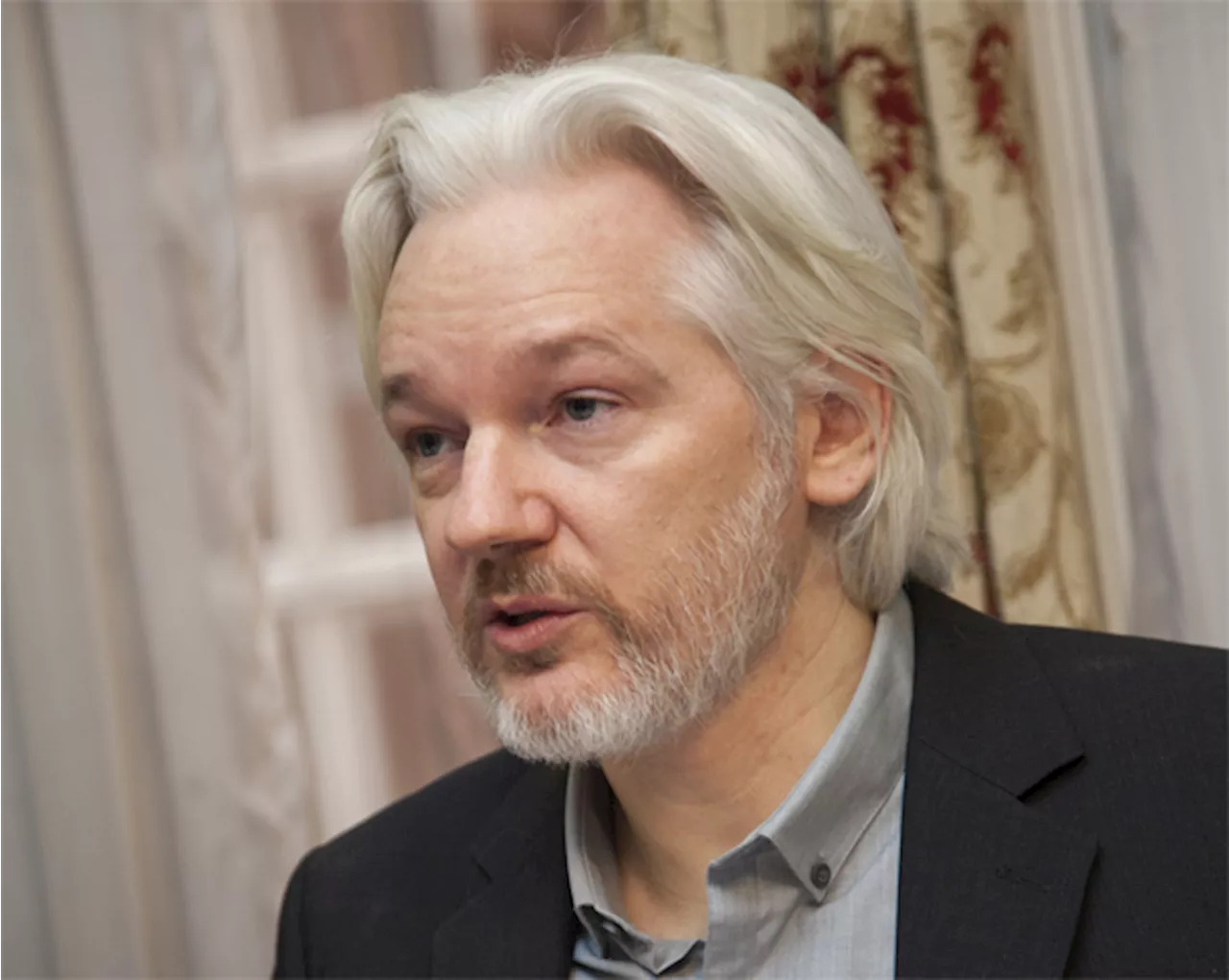 Assange joins pro-Palestinian protest on Harbor Bridge