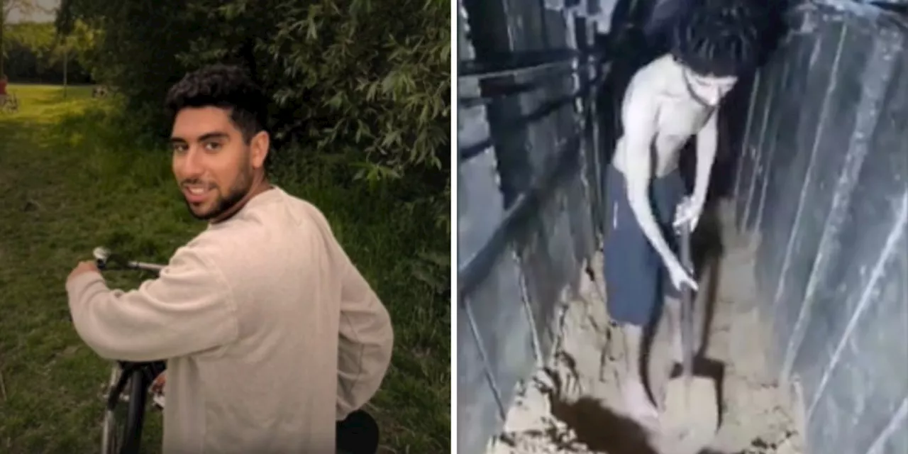 Abgemagerte Hamas-Geisel (24) muss eigenes Grab schaufeln