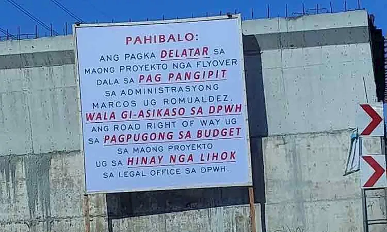 DPWH-Davao slams Maa flyover signage for spreading ‘false, misleading’ claims