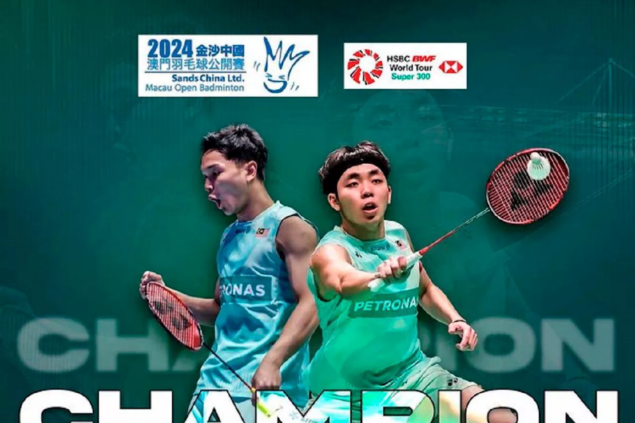 Arif-Roy King win first Super 300 Title at Macau Open 2025