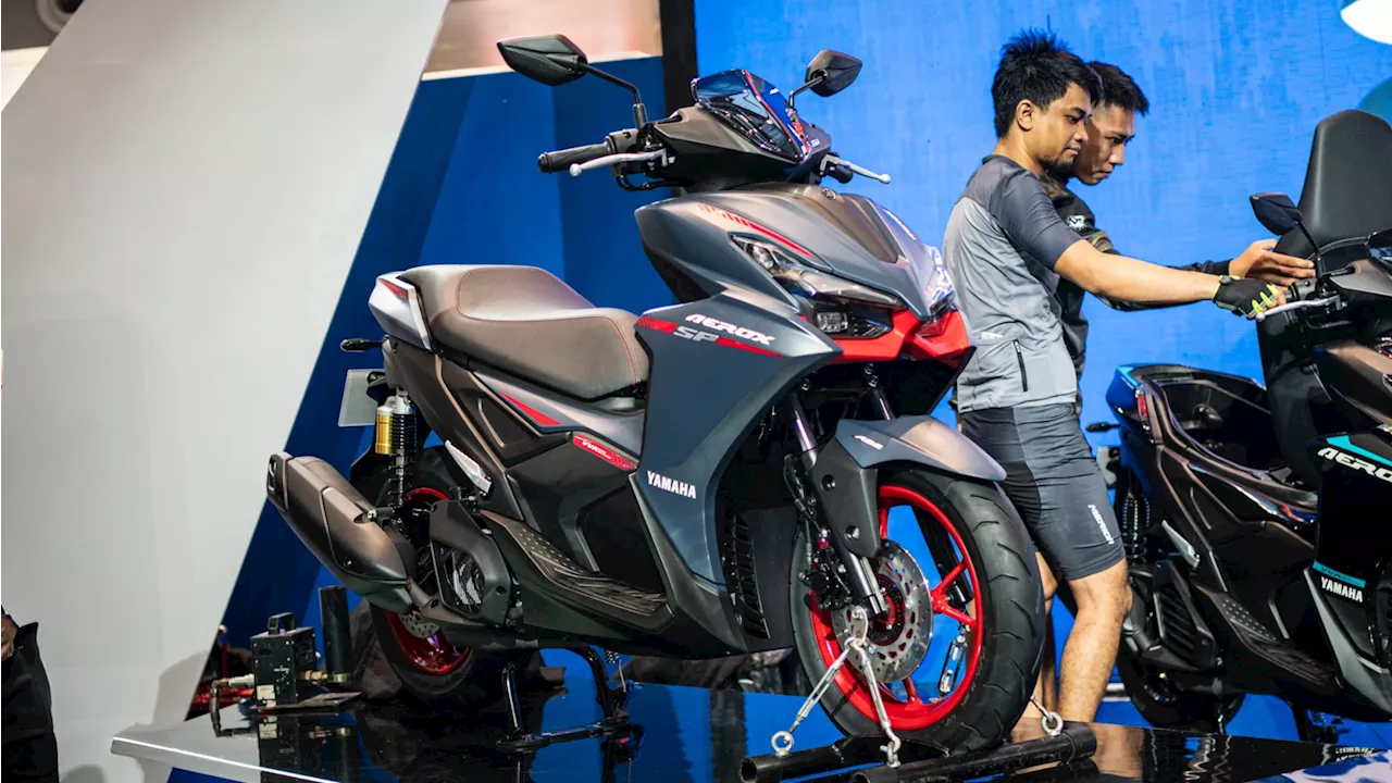 All-new Yamaha Aerox SP makes PH debut with new Y-ECVT and P163.9k price tag