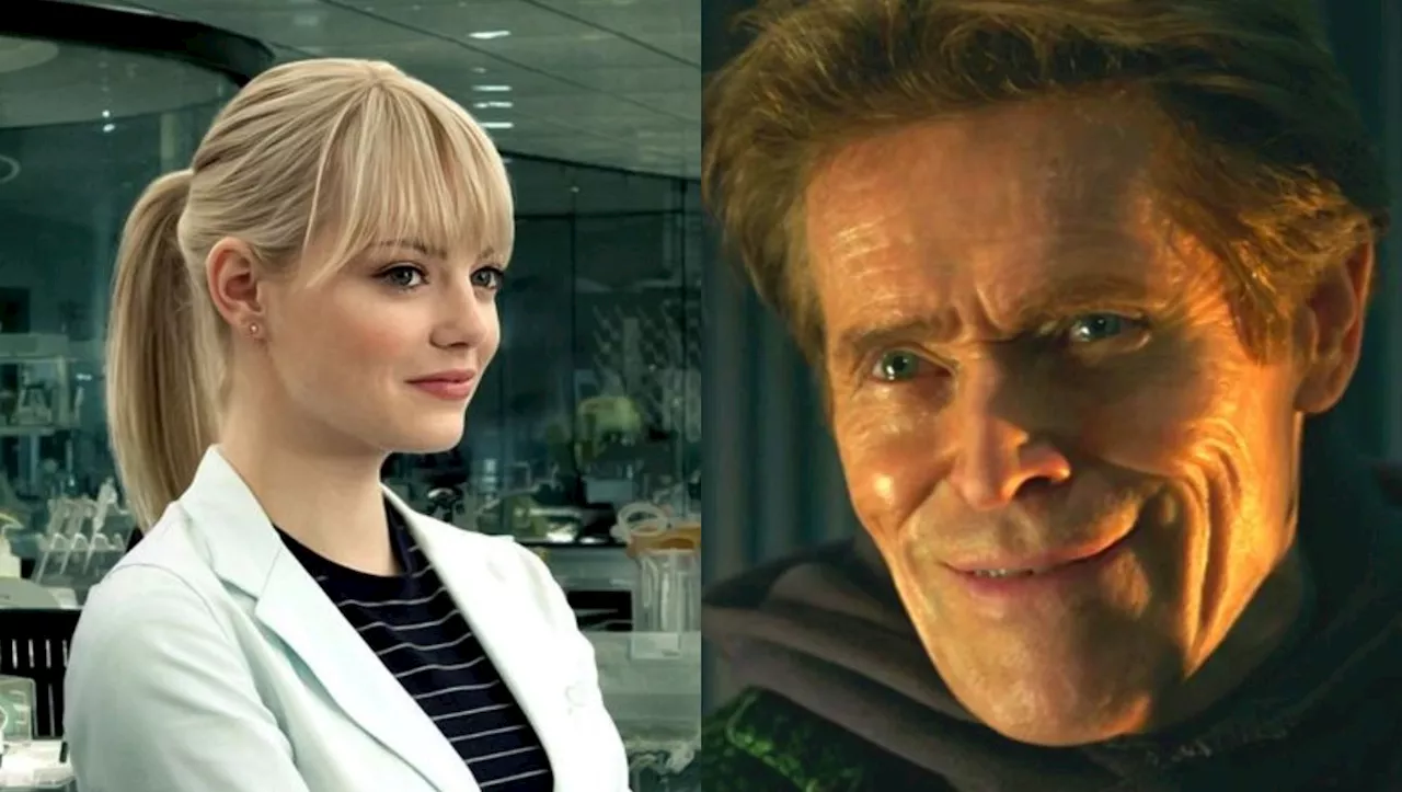 ¡Traición a Spidey! Emma Stone y Willem Dafoe protagonizan beso
