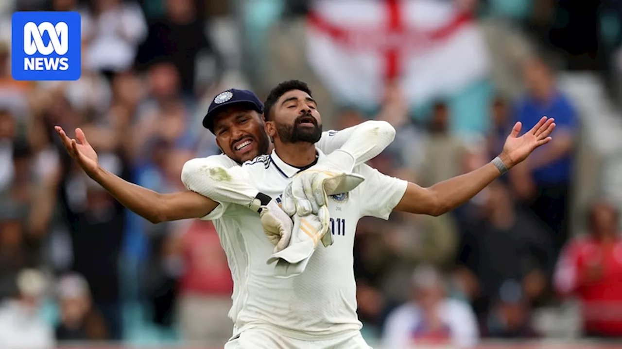India defeats England in fifth Test to tie the series as Chris Woakes bats in a sling