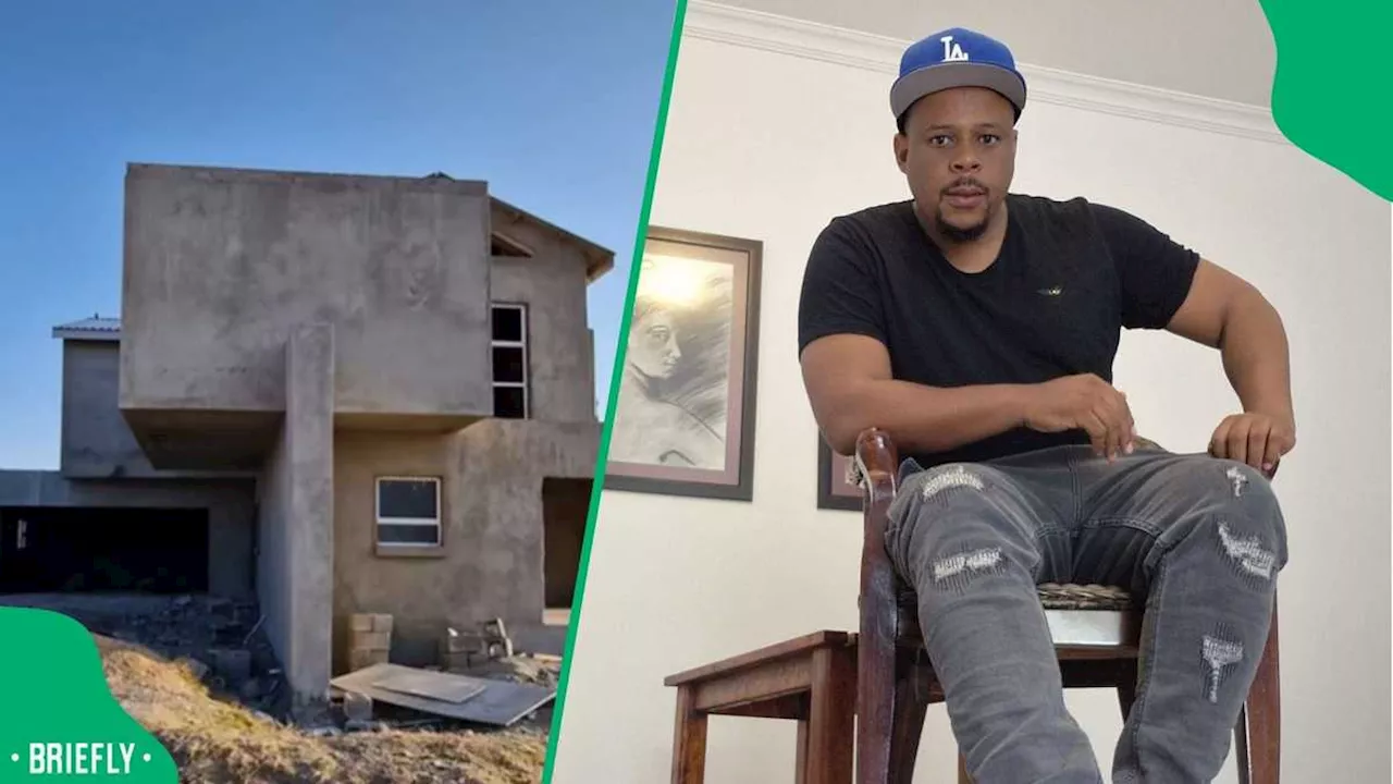 “Faith and Hard Work”: Lesotho Gent Shows How His Friend’s Dream Home Is Coming to Life After COVID