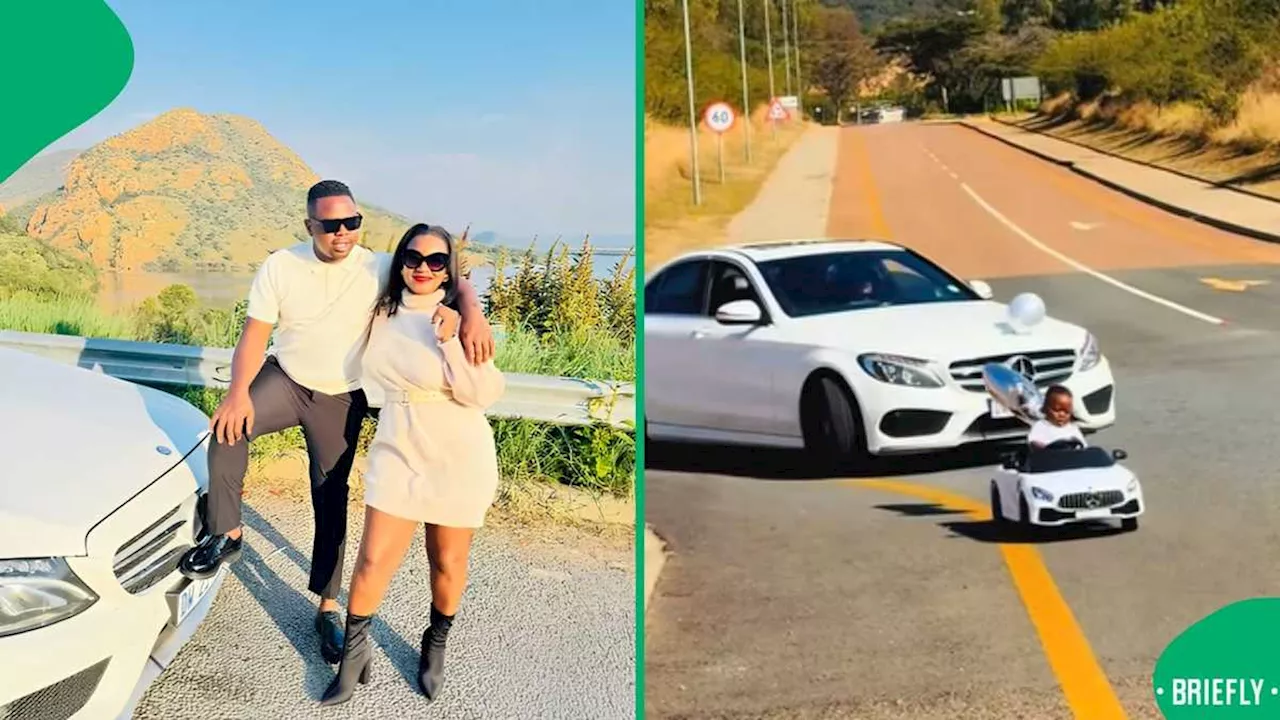“This Is Exciting”: SA Reacts to Family and Toddler Showing Off Their Luxury Cars on the Road