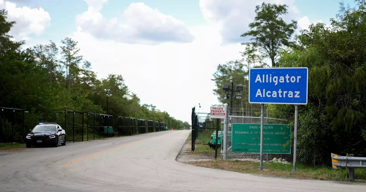 Kristi Noem says 'Alligator Alcatraz' to be model for ICE state-run detention centers