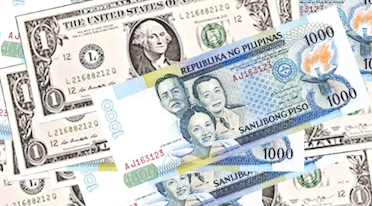 Peso rebounds to 57.29 a dollar, stocks rise ahead of GDP report