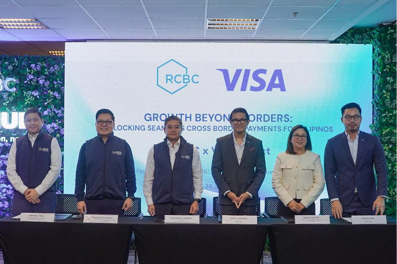Visa, RCBC launch Visa Direct to boost Philippine global money transfers