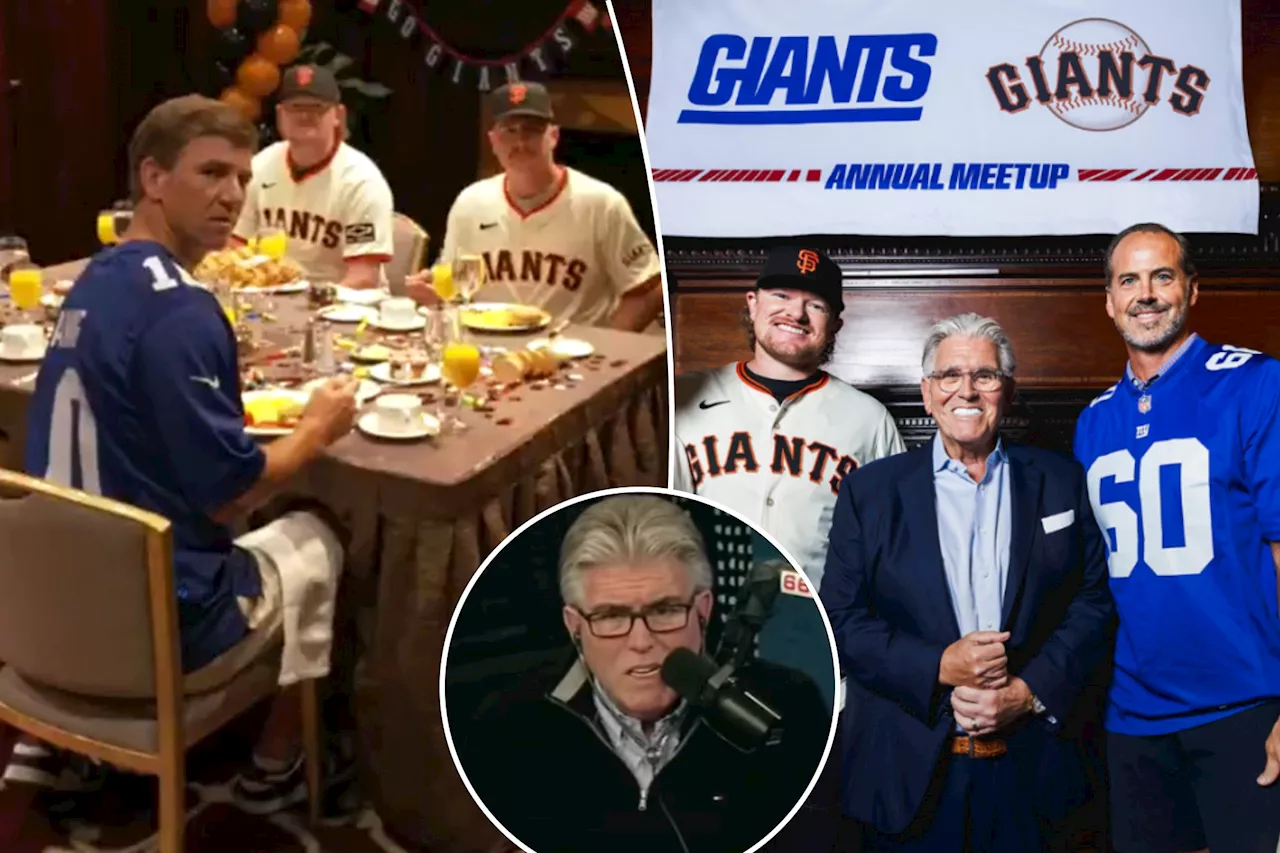 Eli Manning, Mike Francesa team up to spoof infamous WFAN call about Giants