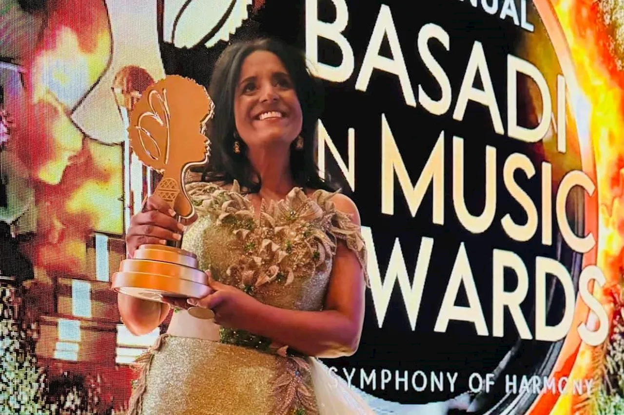 Tholsi Pillay shares victory with Wouter Kellerman at Basadi Women in Music Awards
