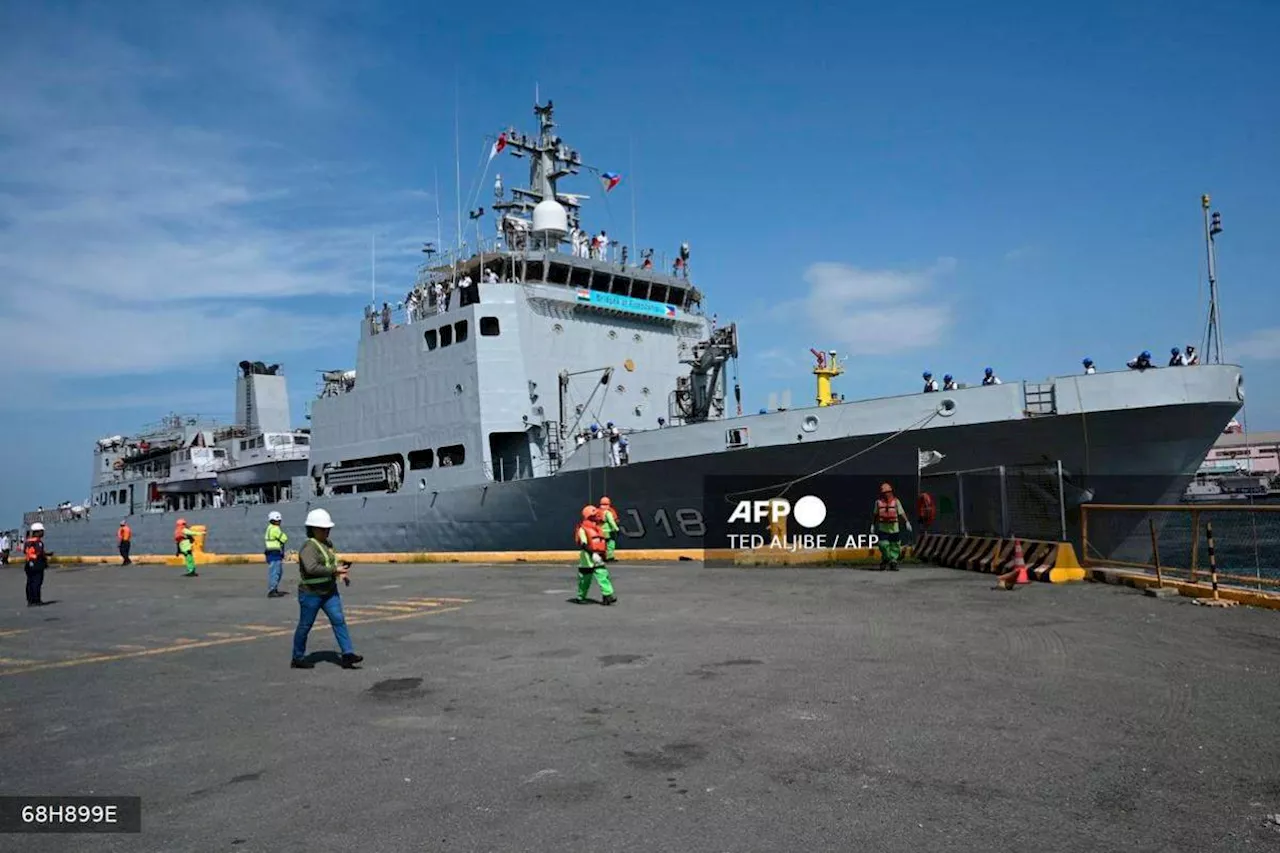Philippine and Indian navies launch first joint South China Sea patrols