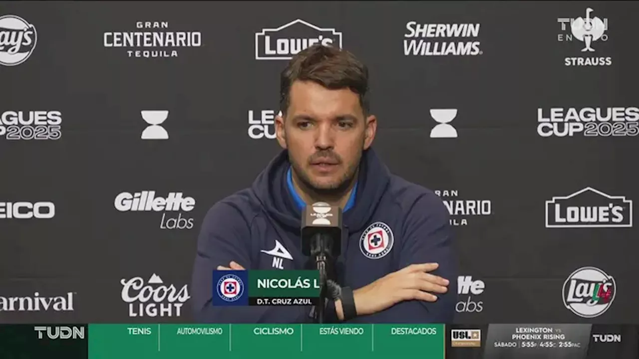 Nicolás Larcamón considera que Cruz Azul se encuentra fortalecido