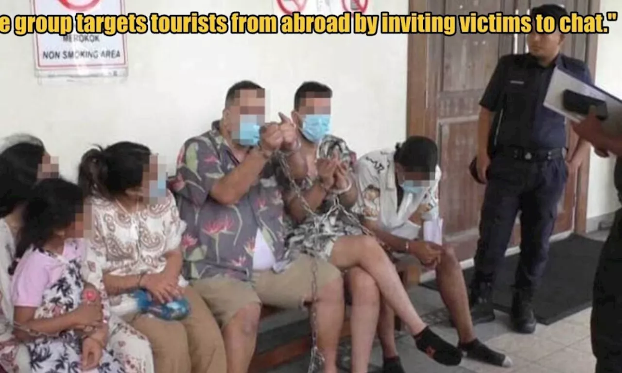 5 Foreigners Arrested After Several Tourists in Penang Reported Losing Cash Following Chat with Suspects