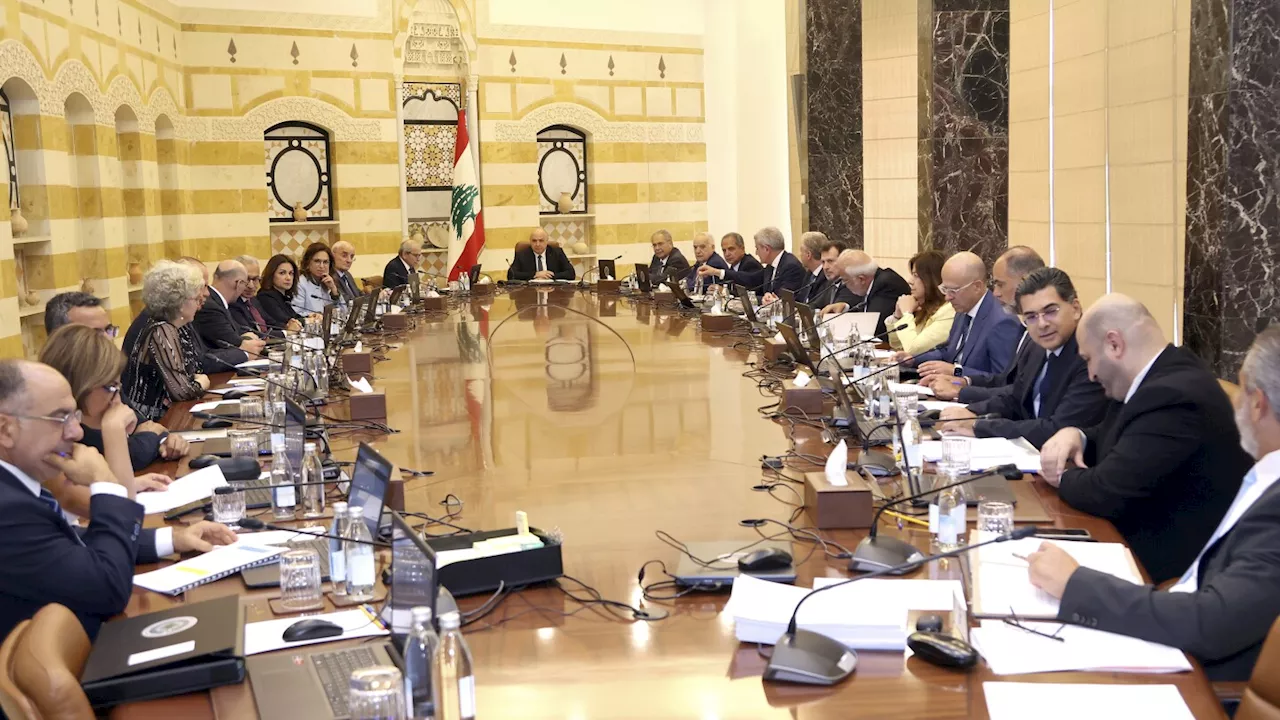 Lebanese government plans to disarm Hezbollah by year's end