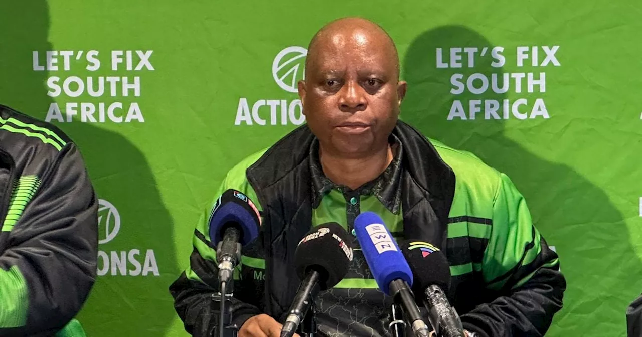 ActionSA advises ANC to trim bloated Cabinet before entertaining talks of joining GNU