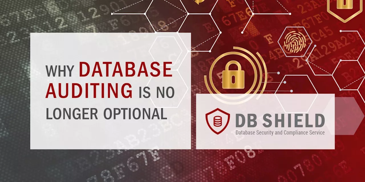 Why database auditing is no longer optional