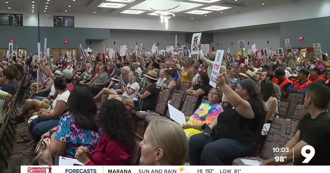 Second Project Blue meeting draws in larger, rowdier crowd
