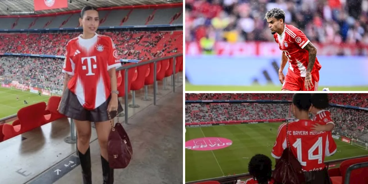 Bayern: Münchner Augen auf Ehefrau von Luis Diaz gerichtet