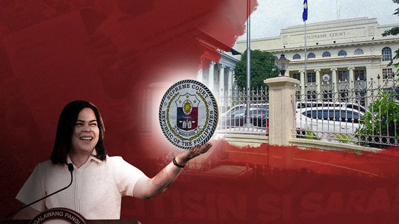 What law groups, retired justices say about SC ruling on Sara Duterte’s impeachment trial