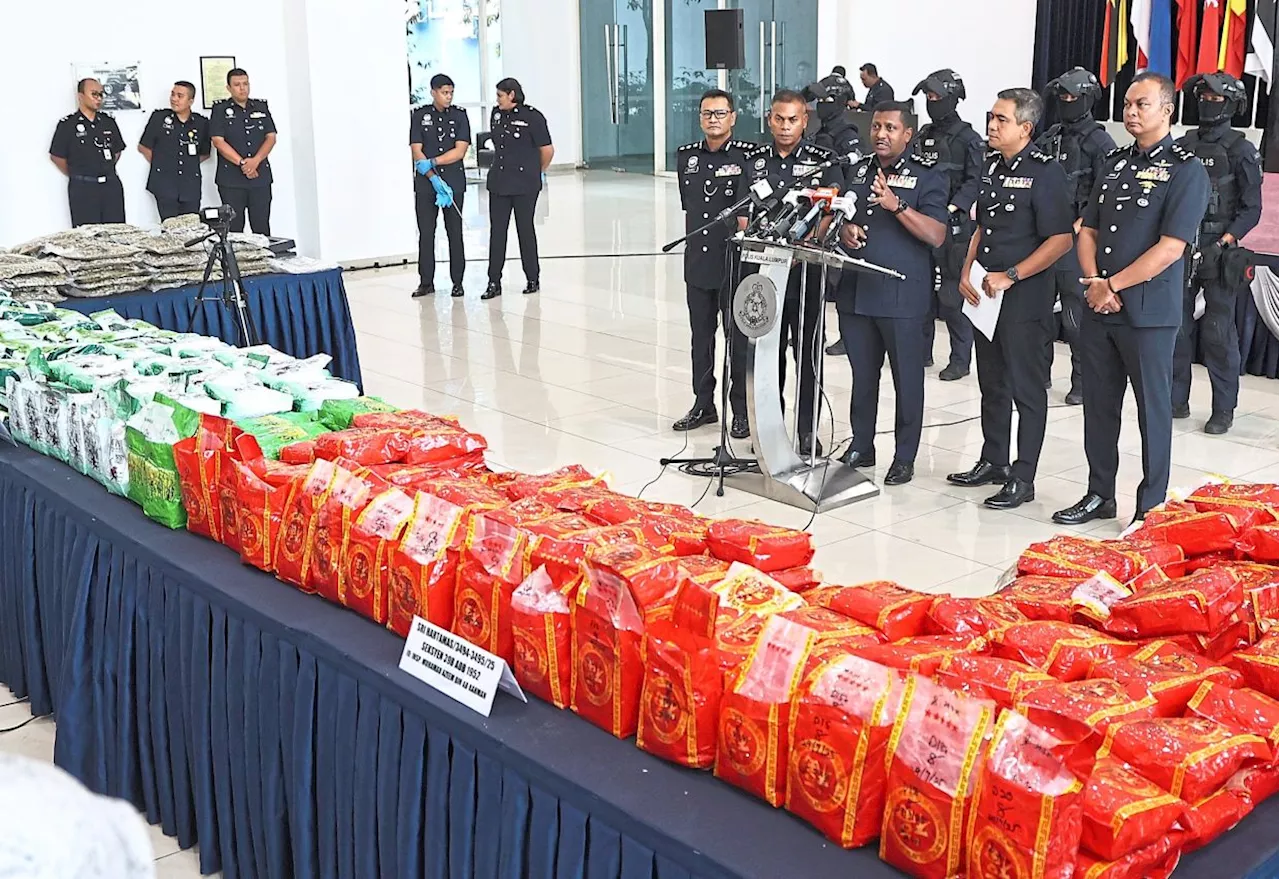 RM17mil in drugs seized