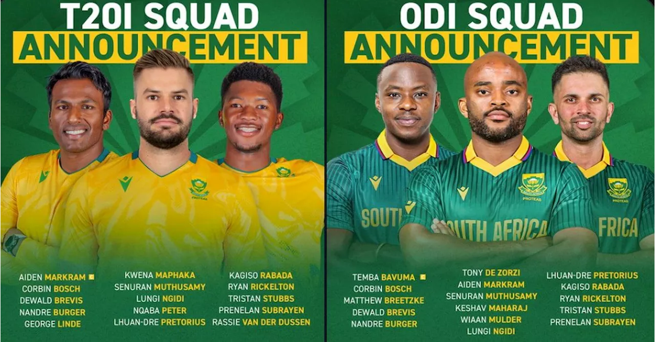 What time do Proteas play Australia on Sunday?