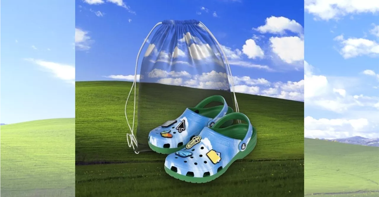 Microsoft’s Windows XP Crocs are no joke