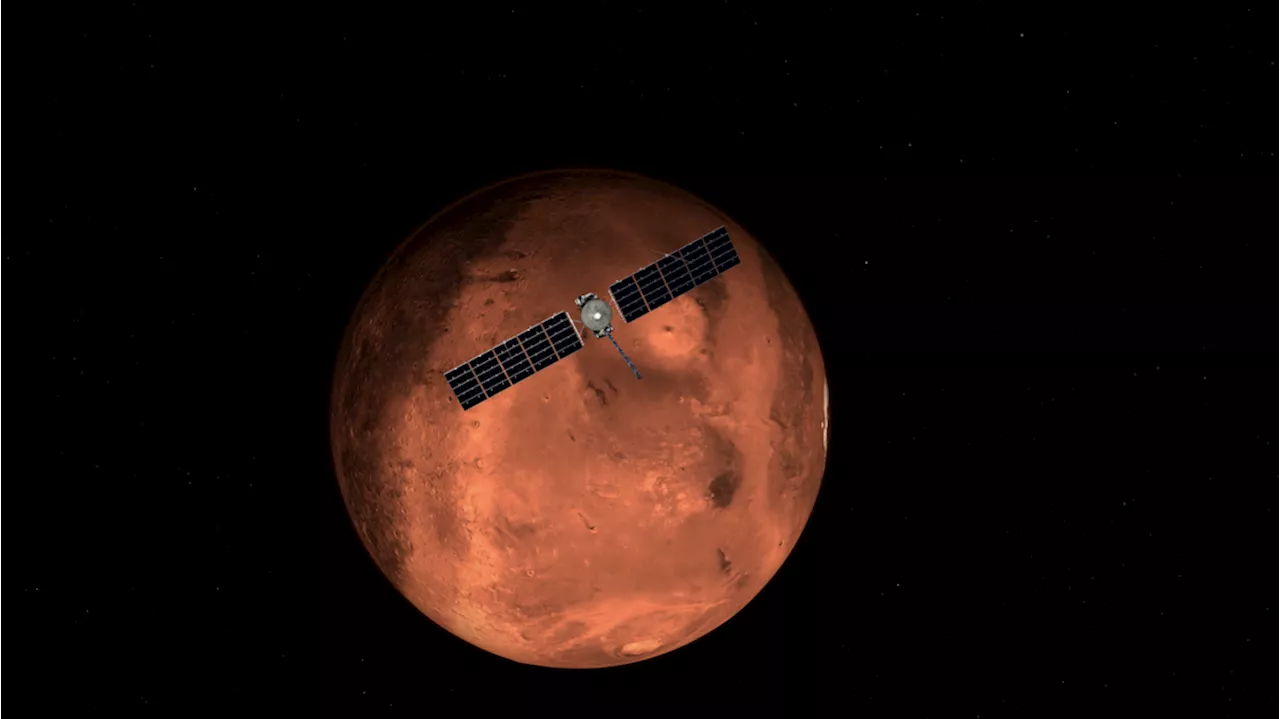 In viaggio verso Giove, la sonda Europa Clipper testa il radar su Marte