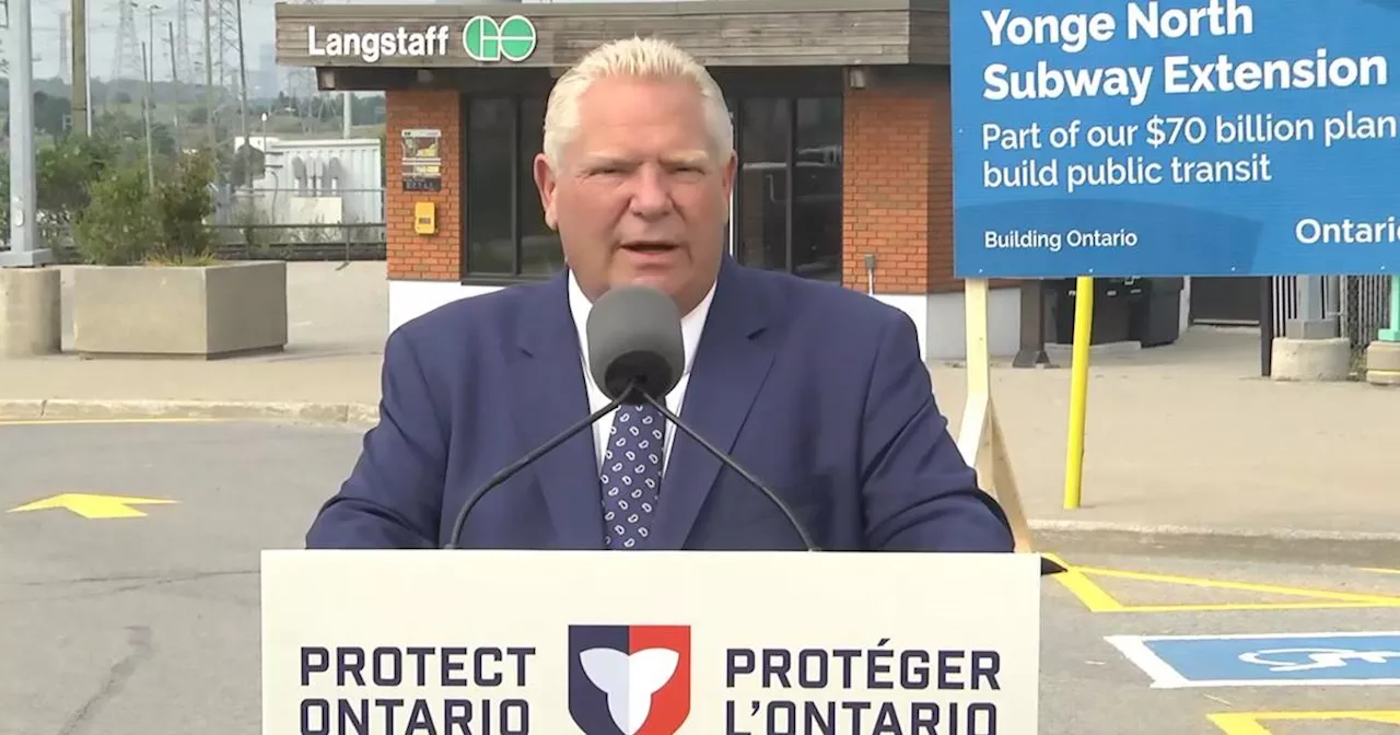 Major $5.6 billion Toronto subway extension just took a huge step forward