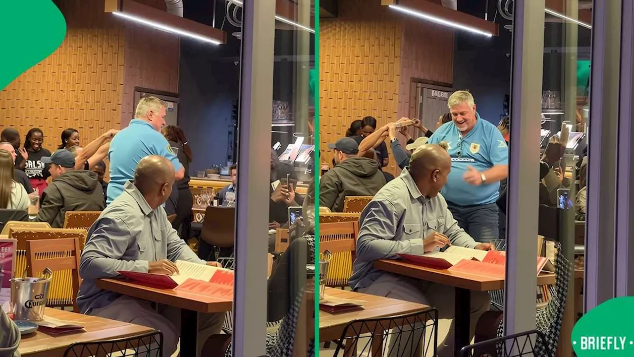 “Abandoned the Sokkie”: SA Enjoys Afrikaner Patron’s Comical Shaky Dance Moves