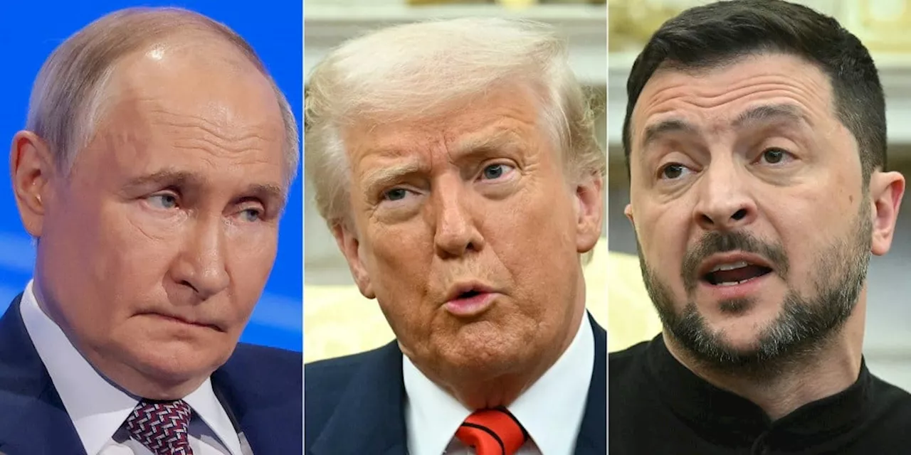 Trump está aberto a se encontrar com Putin e Zelensky, diz a Casa Branca