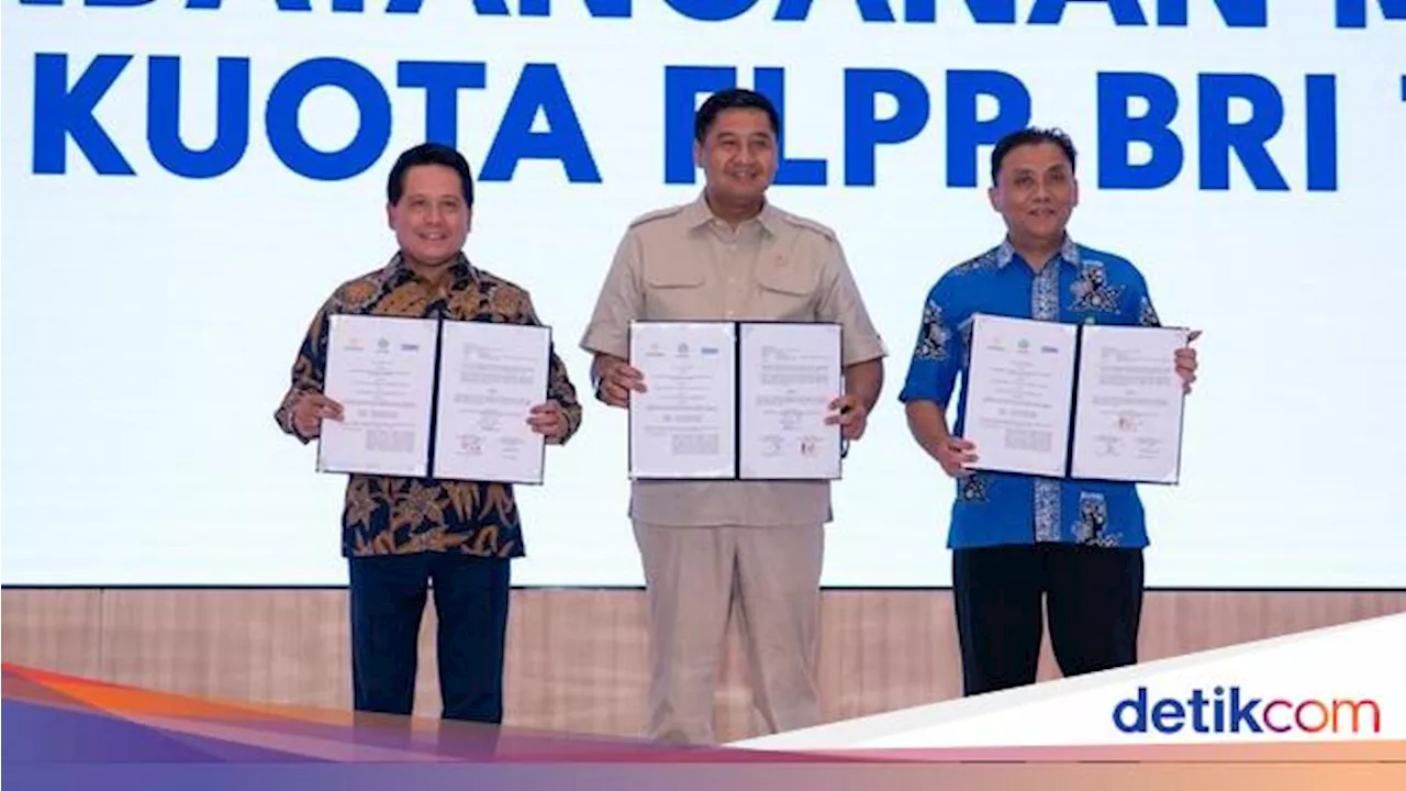 Dukung Program 3 Juta Rumah, BRI Tambah Kuota FLPP 25 Ribu Unit