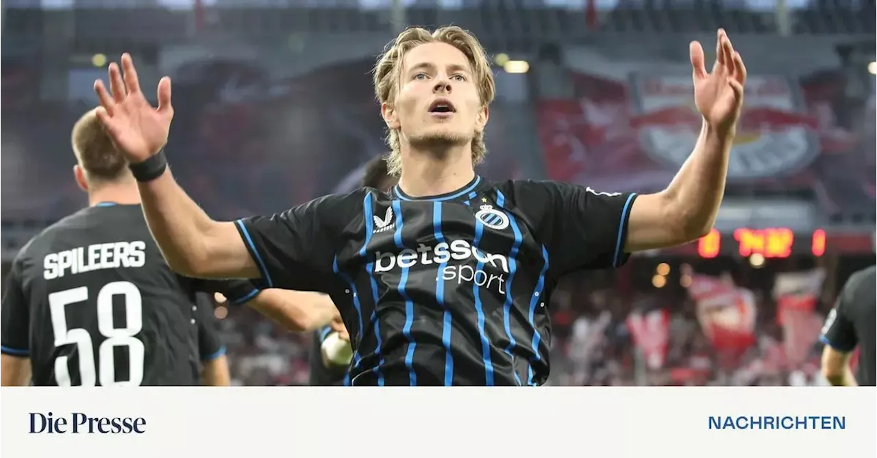 0:1 gegen Brügge: Dämpfer für Salzburgs CL-Hoffnungen