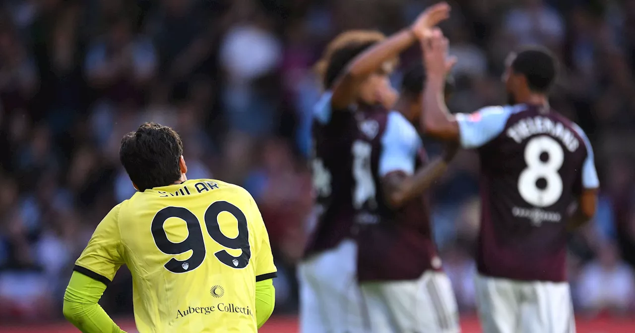 Roma surclassata in Inghilterra: l'Aston Villa trionfa 4-0