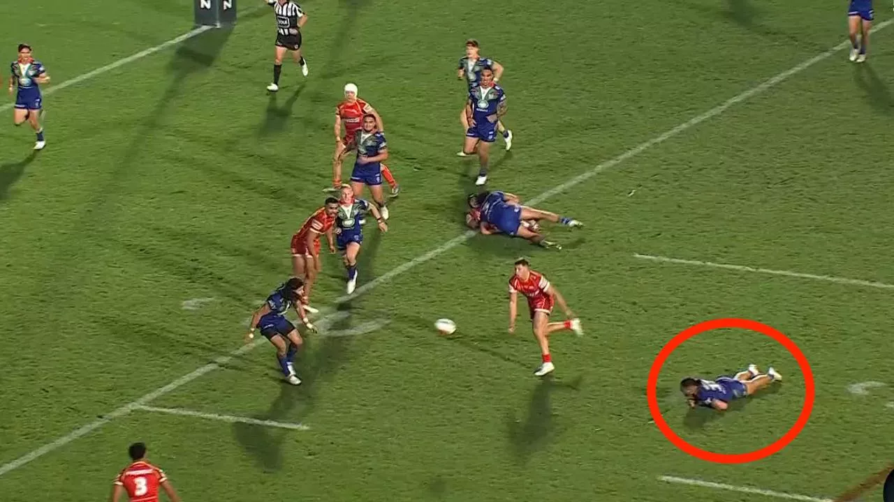 ‘Unless you’ve got a broken leg...’: Rising NRL star called out over questionable act