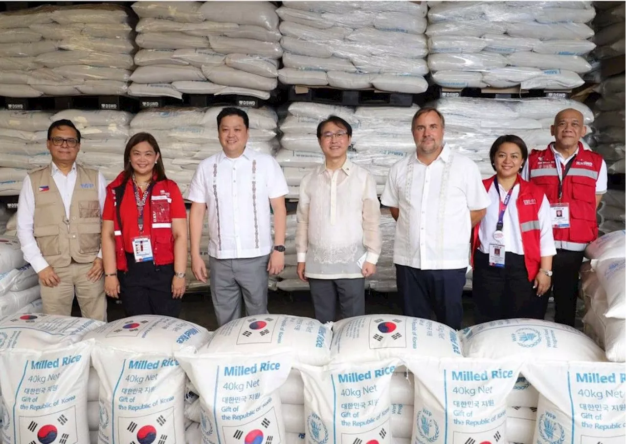 South Korea donates 2k MT rice to families affected by storms, Habagat 